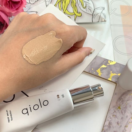 qiolo 美容液ファンデーション/tifi/リキッドファンデーションを使ったクチコミ(5枚目)