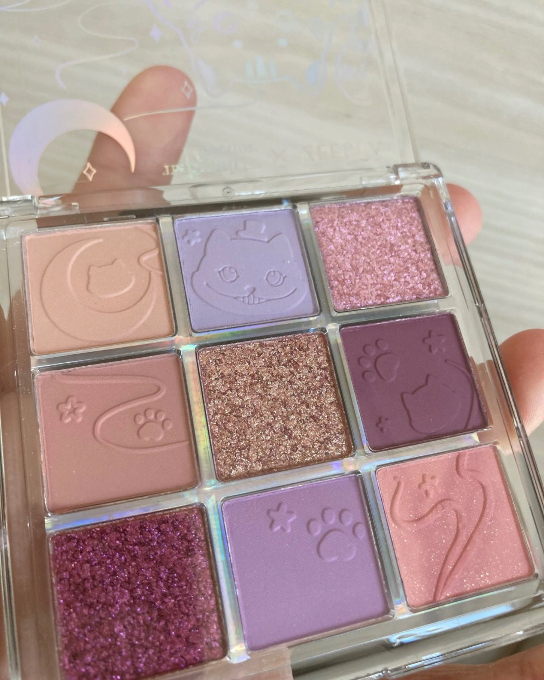 クォーツ 9色アイシャドウパレット(ドリームランドアイシャドウ)/ZEESEA/アイシャドウパレットを使ったクチコミ(2枚目)