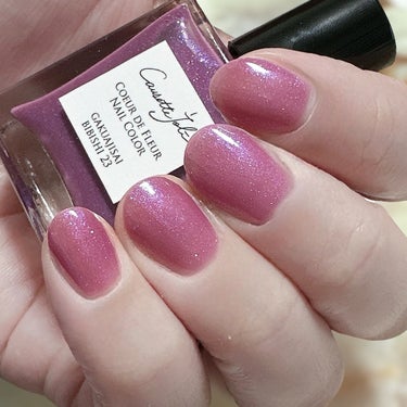 Coeur de Fleur Nail Color/Causette.Joli/マニキュアを使ったクチコミ（5枚目）