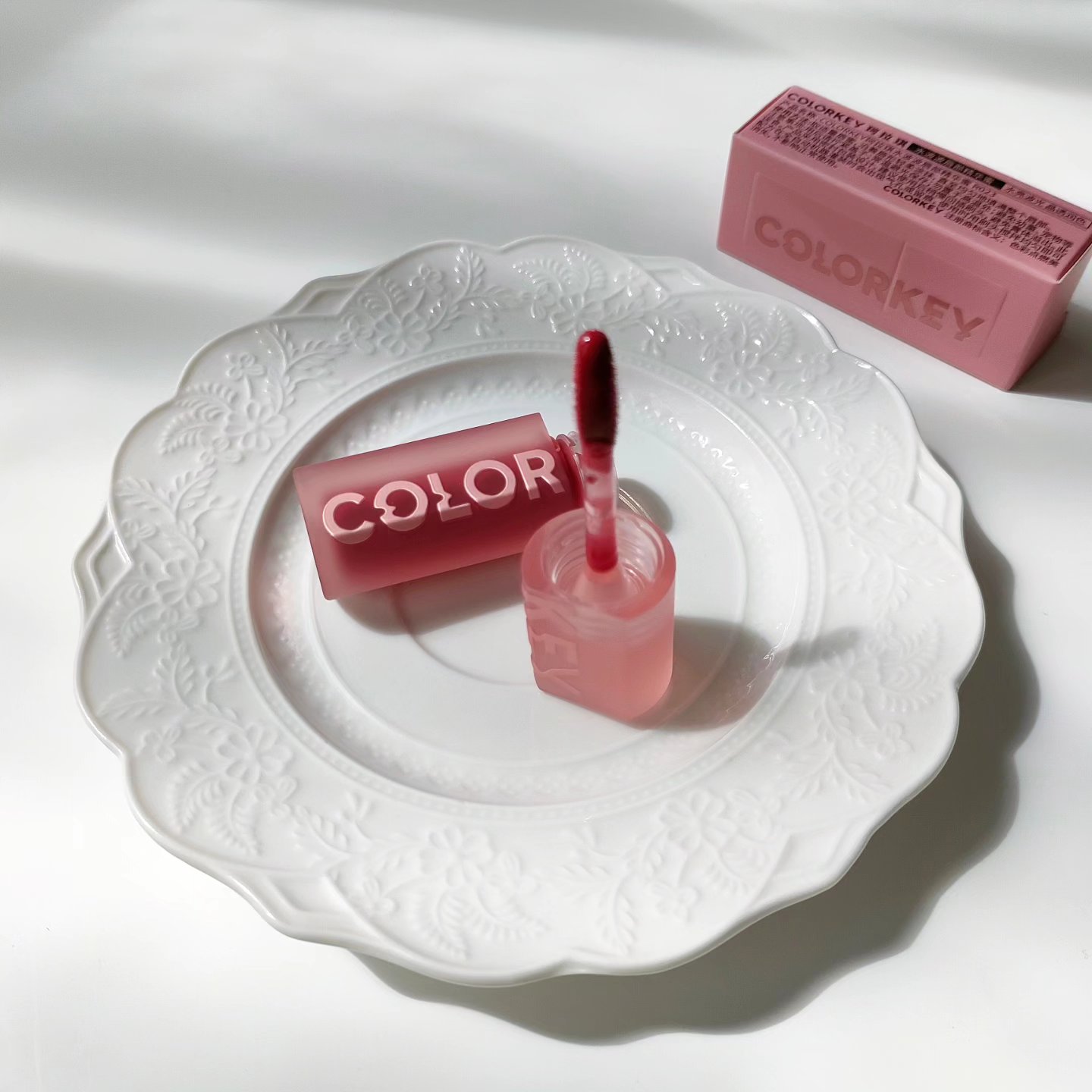 水光リッチケアリップ/COLORKEY/リップグロスを使ったクチコミ（2枚目）