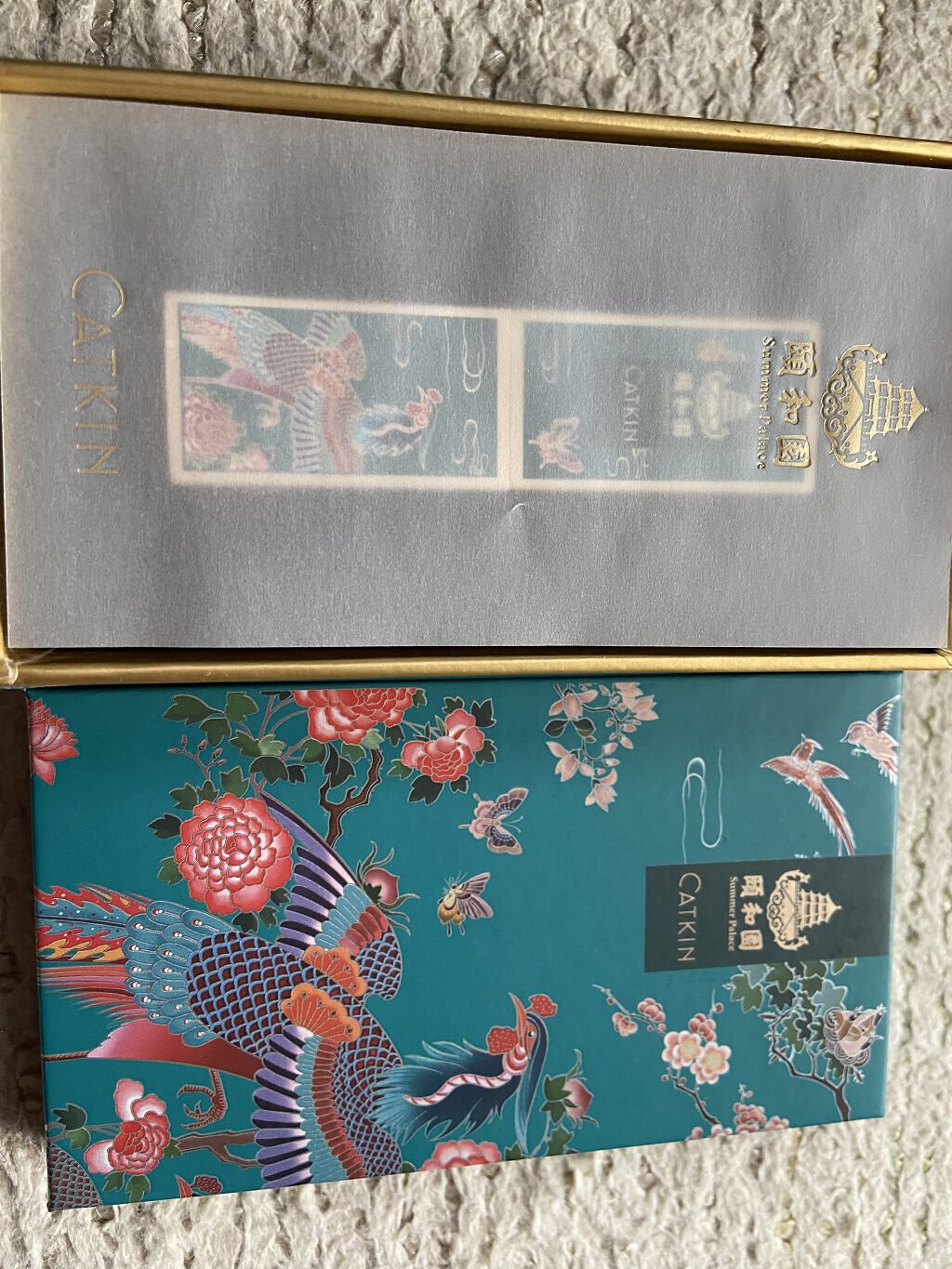 頤和園 コラボ 彫刻口紅/CATKIN/口紅を使ったクチコミ（1枚目）