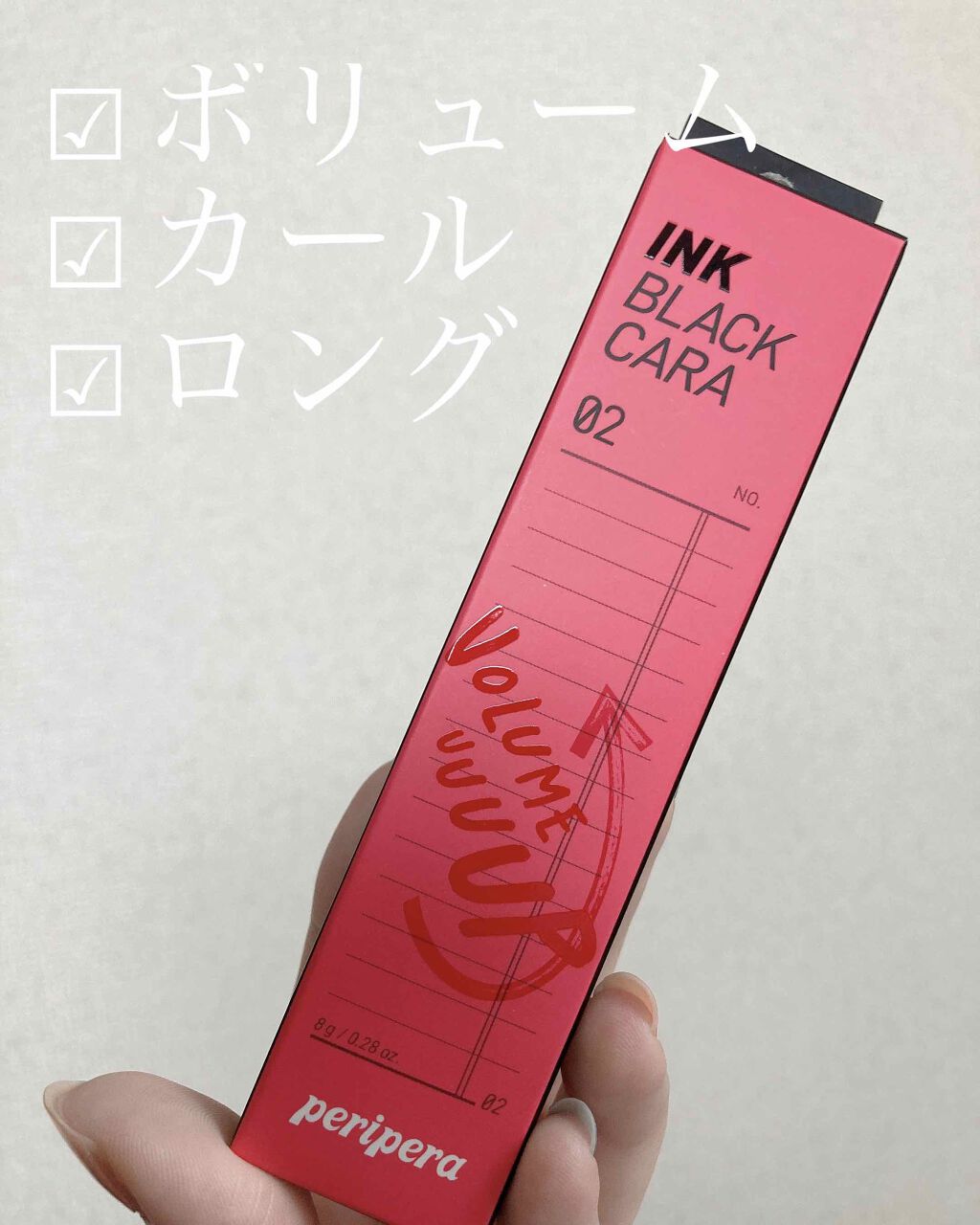 インク ブラック カラ/PERIPERA/マスカラを使ったクチコミ(1枚目)