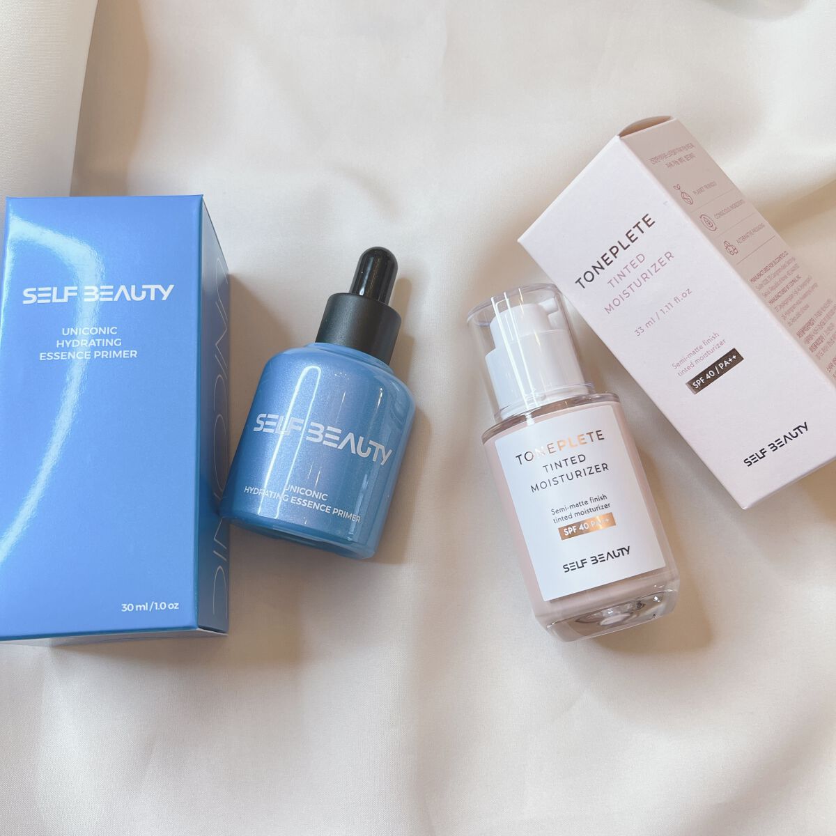 ユニコーン ハイドレーティングエッセンスプライマー/SELF BEAUTY/美容液を使ったクチコミ（2枚目）