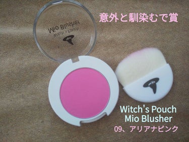 ミオ ブラッシャー/Witch's Pouch/パウダーチークを使ったクチコミ（2枚目）