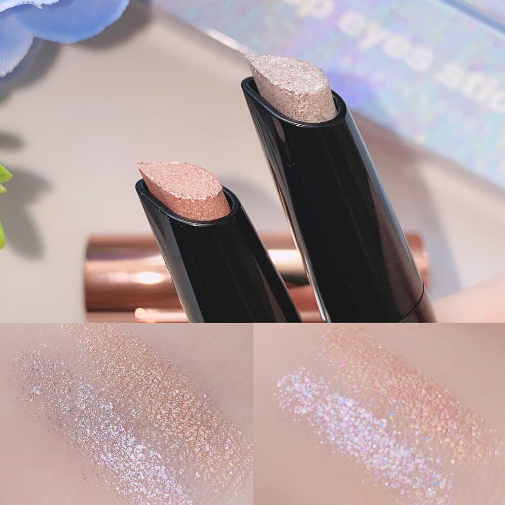 ドロップアイズスティックグリッツ/BLACK ROUGE/スティックアイシャドウを使ったクチコミ(2枚目)