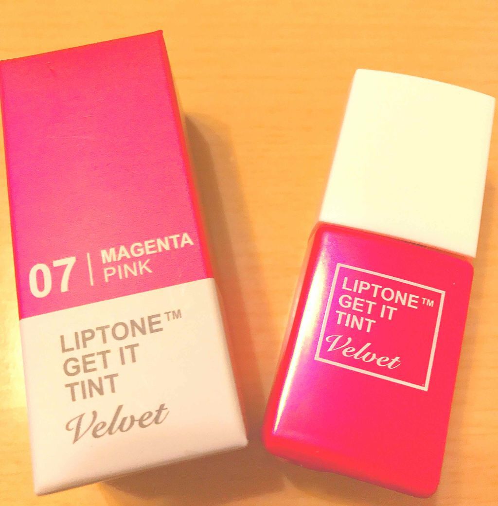 LIPTONE GET IT TINT/TONYMOLY/口紅を使ったクチコミ（1枚目）