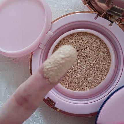 ピンクティーツリーカバーアップグロウクッション/APLIN/クッションファンデーションを使ったクチコミ(5枚目)