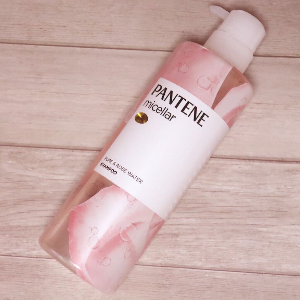 PRO-V ミセラー ピュア＆ローズウォーター ノンシリコンシャンプー/トリートメント/パンテーン/市販シャンプーを使ったクチコミ（1枚目）