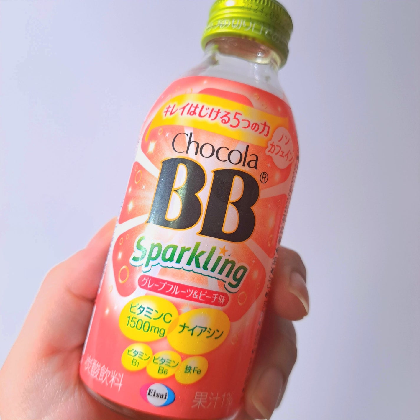 チョコラBBスパークリング/チョコラBB/美容ドリンクを使ったクチコミ(1枚目)