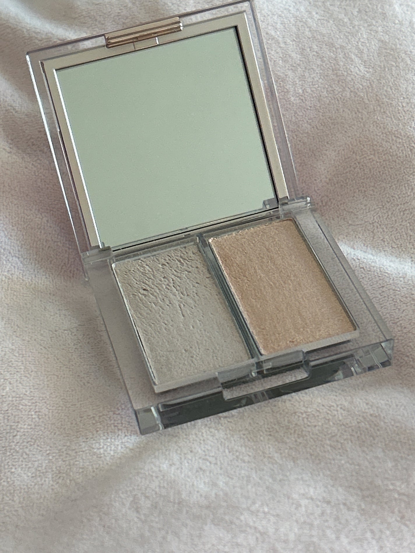 プリズムハイライターデュオ/CLIO/パウダーハイライトを使ったクチコミ(2枚目)