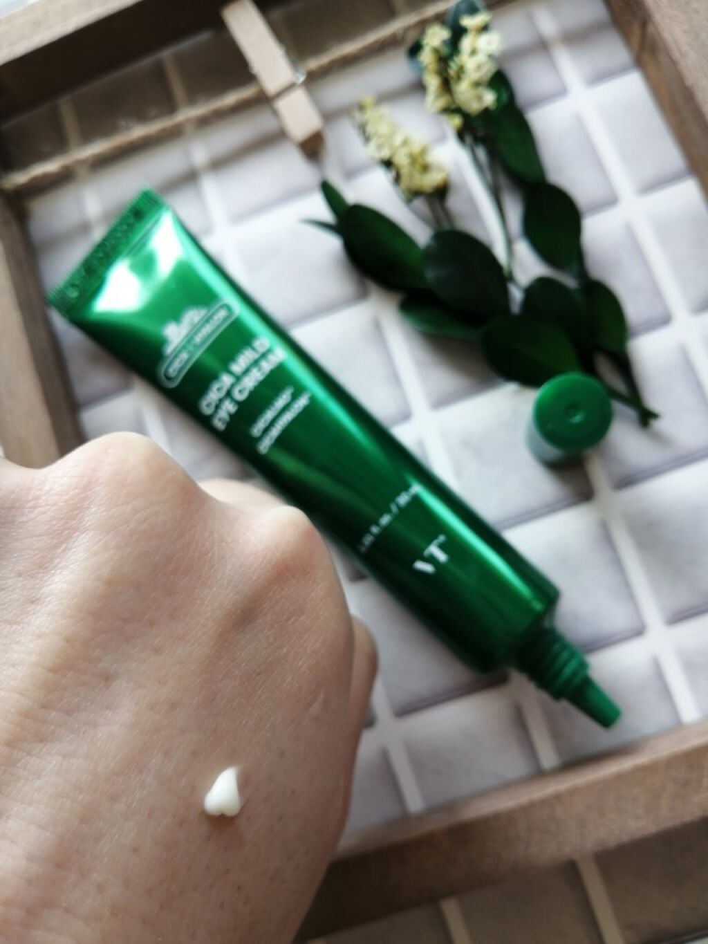 CICA マイルドアイクリーム/VT/アイケア・アイクリームを使ったクチコミ(2枚目)