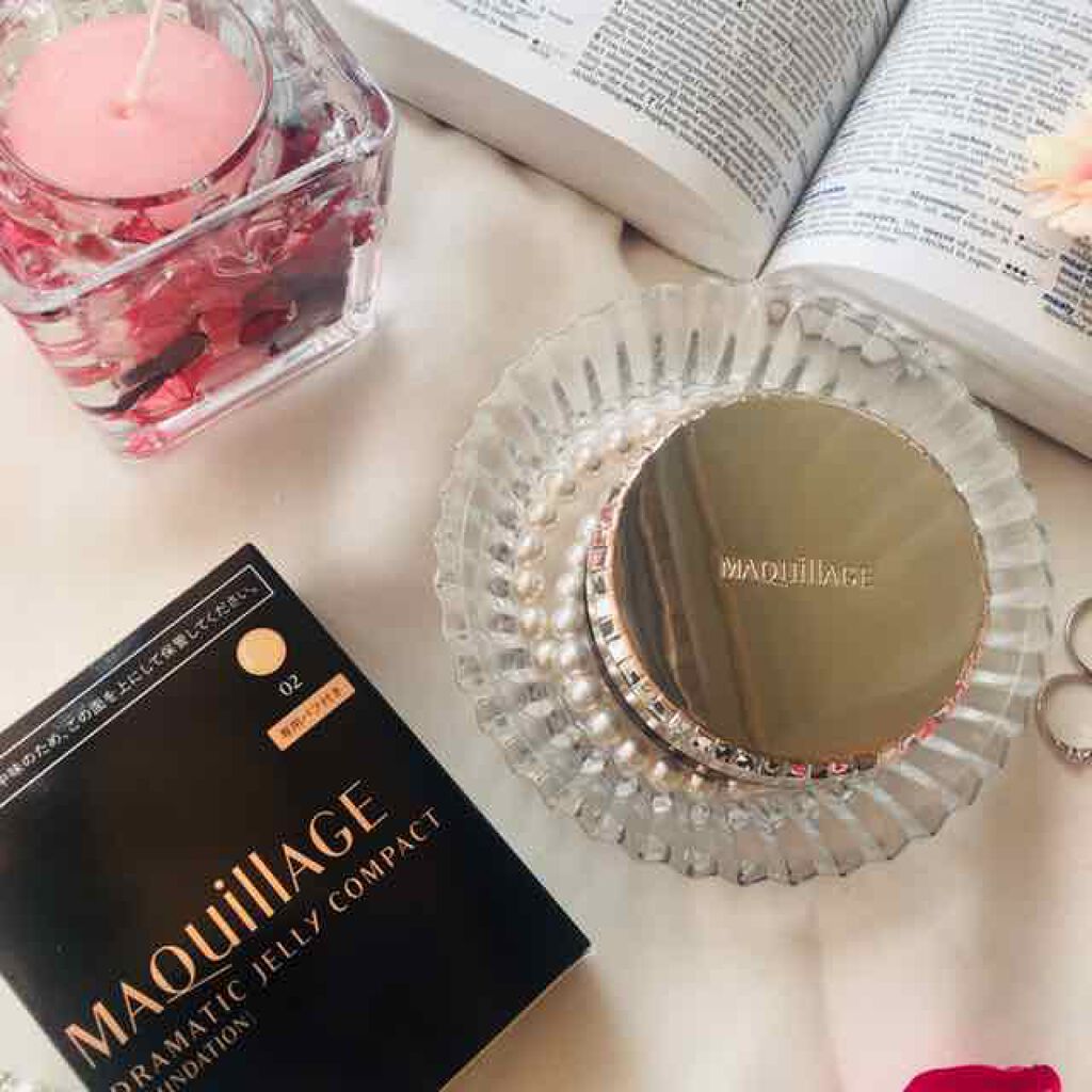 ドラマティックジェリーコンパクト/マキアージュ/クッションファンデーションを使ったクチコミ(4枚目)