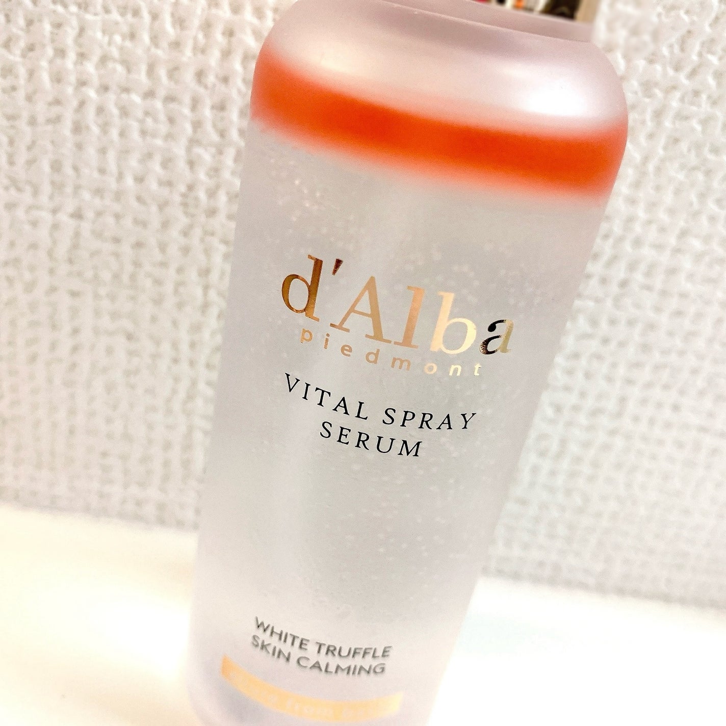 ダルバ ホワイトトリュフバイタルスプレーセラム/ダルバ/ミスト状化粧水を使ったクチコミ(3枚目)