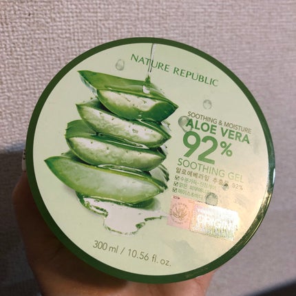 マイルド&モイスチャーアロエジェル/ネイチャーリパブリック/ボディローションを使ったクチコミ(1枚目)