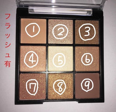 UR GLAM　BLOOMING EYE COLOR PALETTE/U R GLAM/アイシャドウパレットを使ったクチコミ（2枚目）