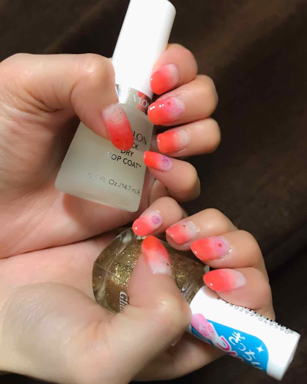 クイック ドライ トップ コート N/REVLON/ネイルトップコートを使ったクチコミ（3枚目）