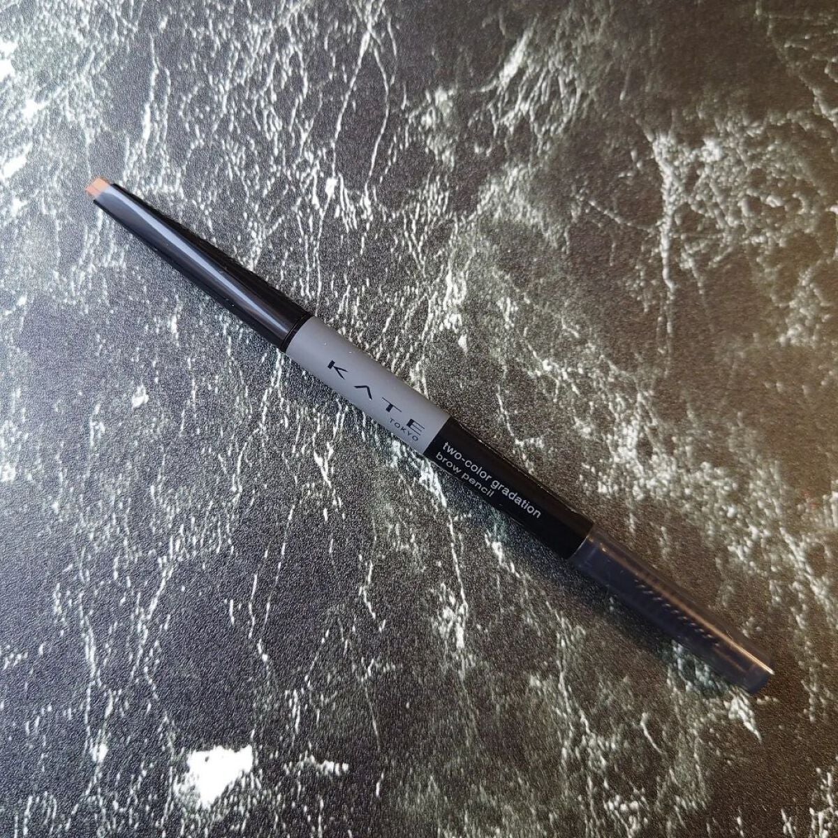 2カラーグラデーションブロウペンシル/KATE/アイブロウペンシルを使ったクチコミ(2枚目)
