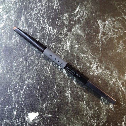 2カラーグラデーションブロウペンシル/KATE/アイブロウペンシルを使ったクチコミ(2枚目)