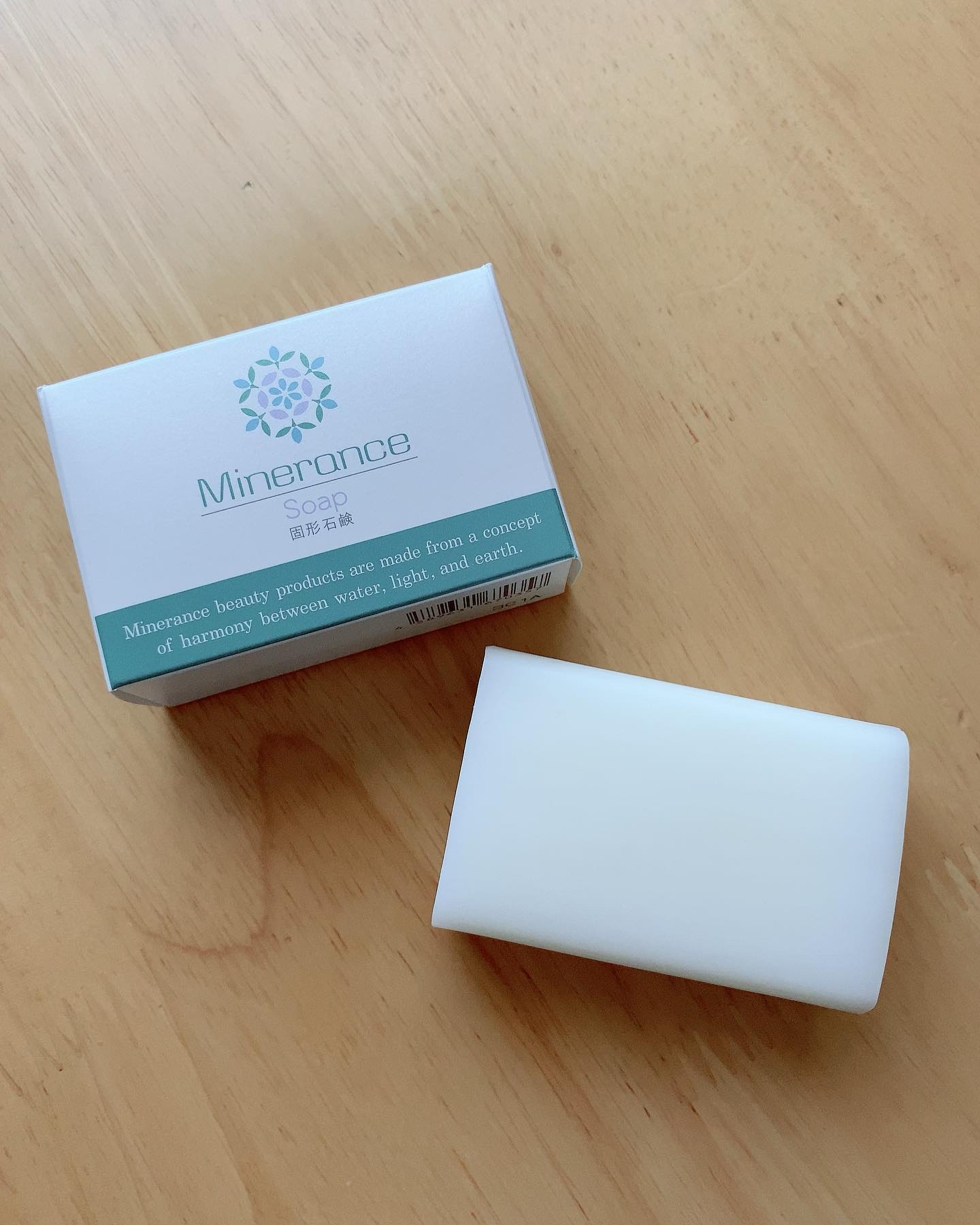 ミネランス  固形石鹸/minerance/洗顔石鹸を使ったクチコミ（1枚目）