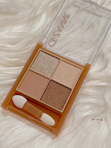 ベージュトーンアイシャドウ/CEZANNE/アイシャドウパレットを使ったクチコミ(5枚目)