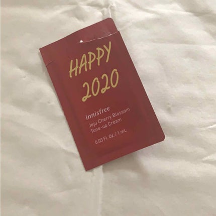 チェジュ チェリーブロッサム トーンアップクリーム/innisfree/化粧下地を使ったクチコミ(1枚目)