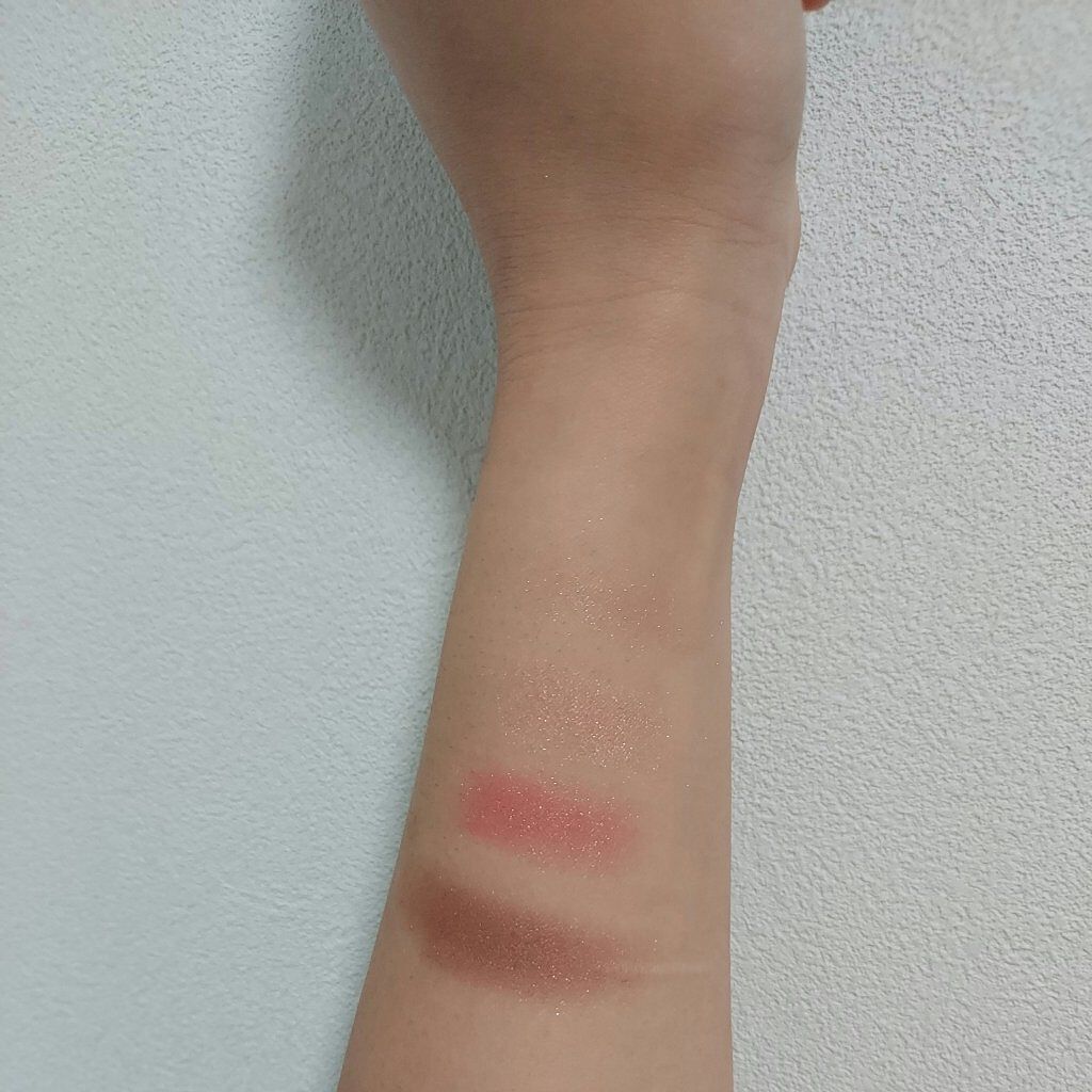 CHEER me COLOR アイシャドウ/セリア/アイシャドウパレットを使ったクチコミ（2枚目）