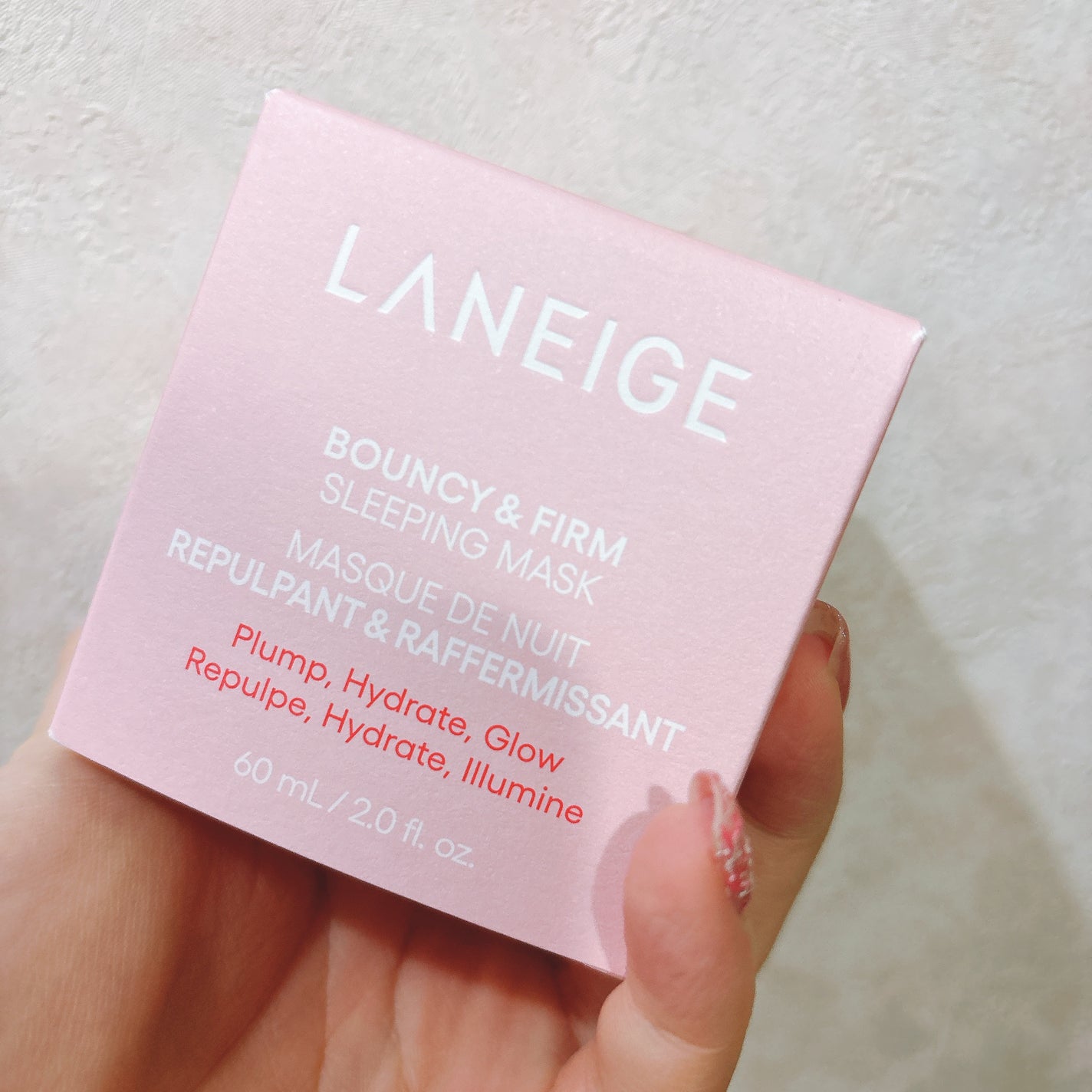 バウンシースリーピングマスク/LANEIGE/フェイスクリームを使ったクチコミ(1枚目)
