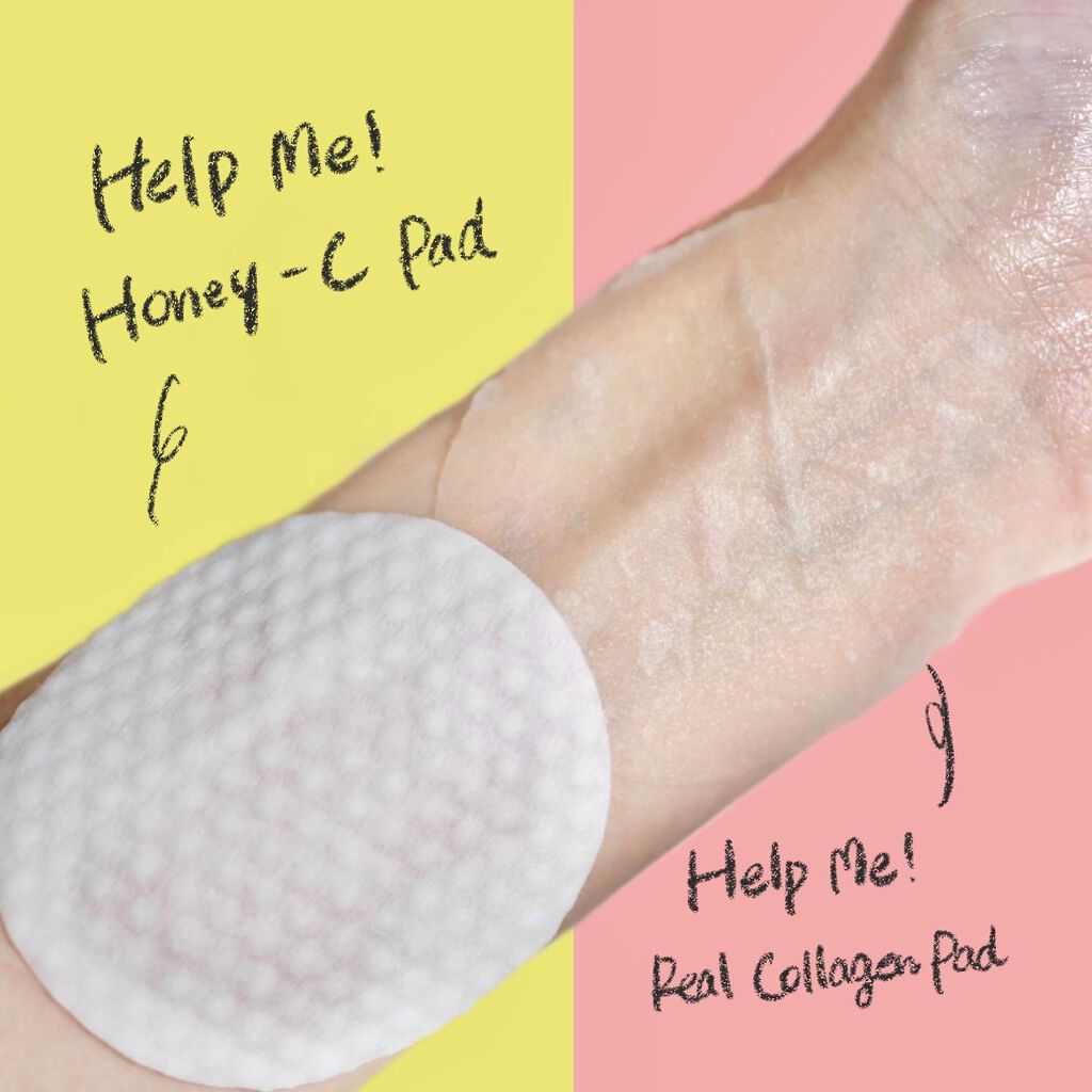 ヘルプミー! ハニーCパッド/One-day's you/トナーパッドを使ったクチコミ(4枚目)