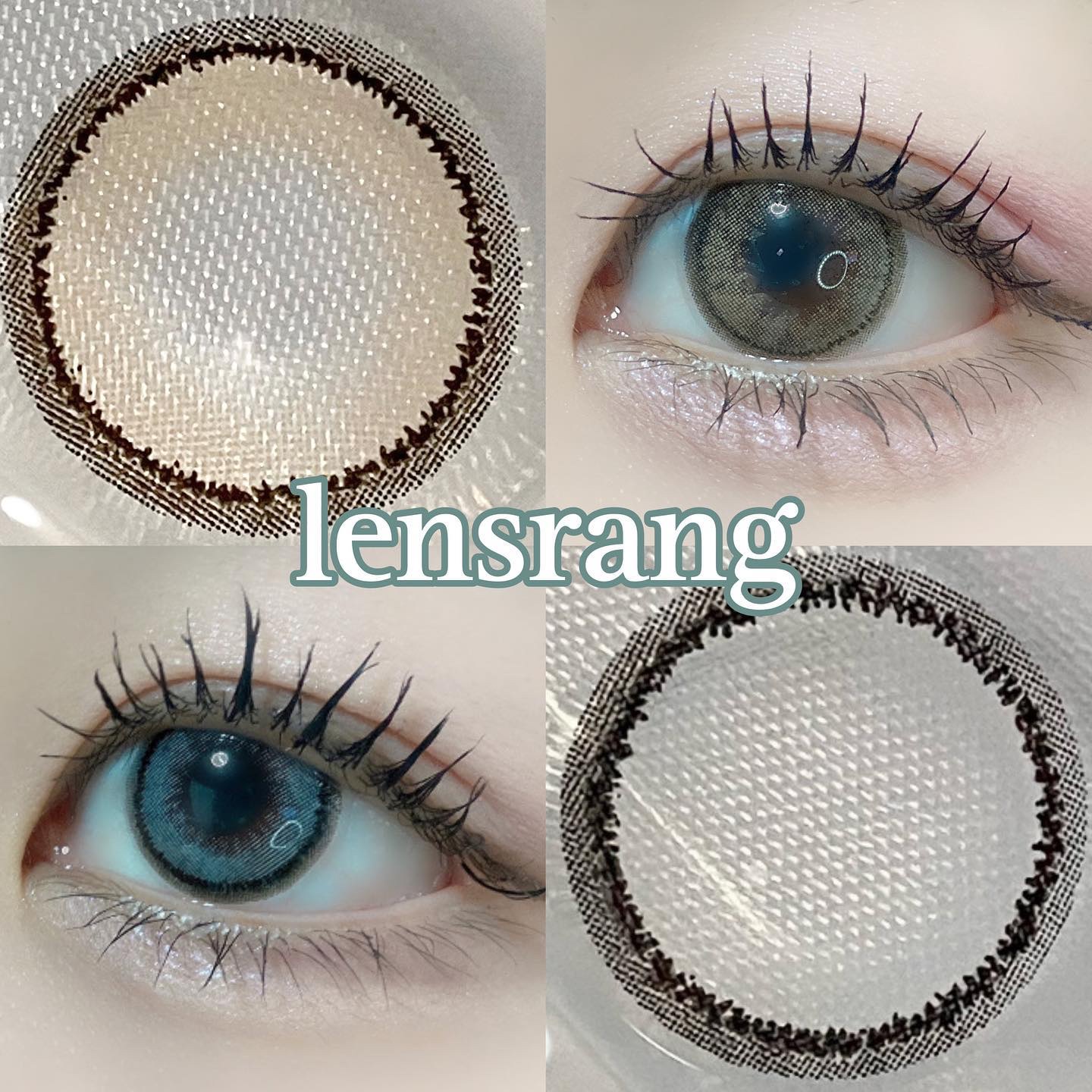 Sharing Brown /LensRang/１ヶ月（１MONTH）カラコンを使ったクチコミ（1枚目）