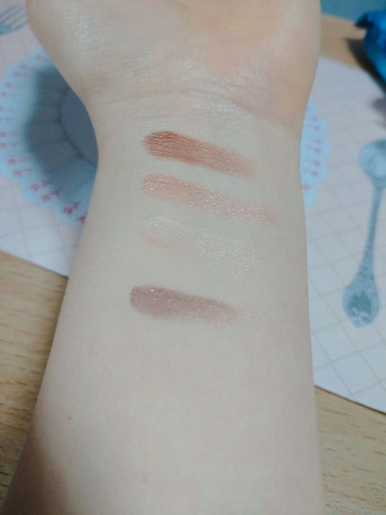 UR GLAM VELVET EYE COLOR PALETTE/U R GLAM/アイシャドウパレットを使ったクチコミ(2枚目)