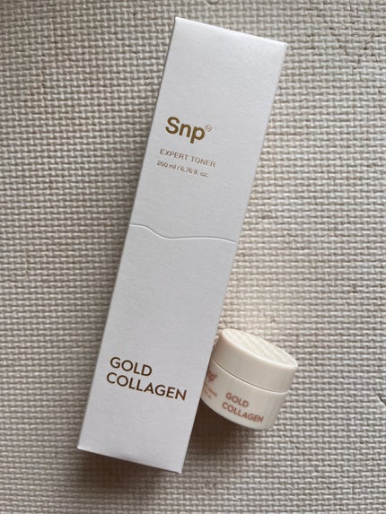 ゴールドコラーゲンエキスパートトナー/SNP/化粧水を使ったクチコミ(1枚目)