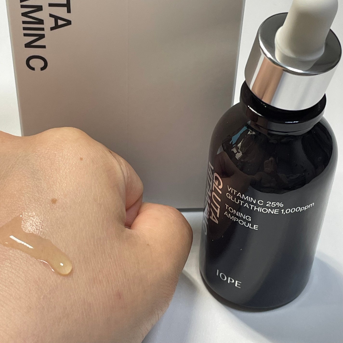 グルタ ビタミンC トーニング アンプル/IOPE/美容液を使ったクチコミ(4枚目)