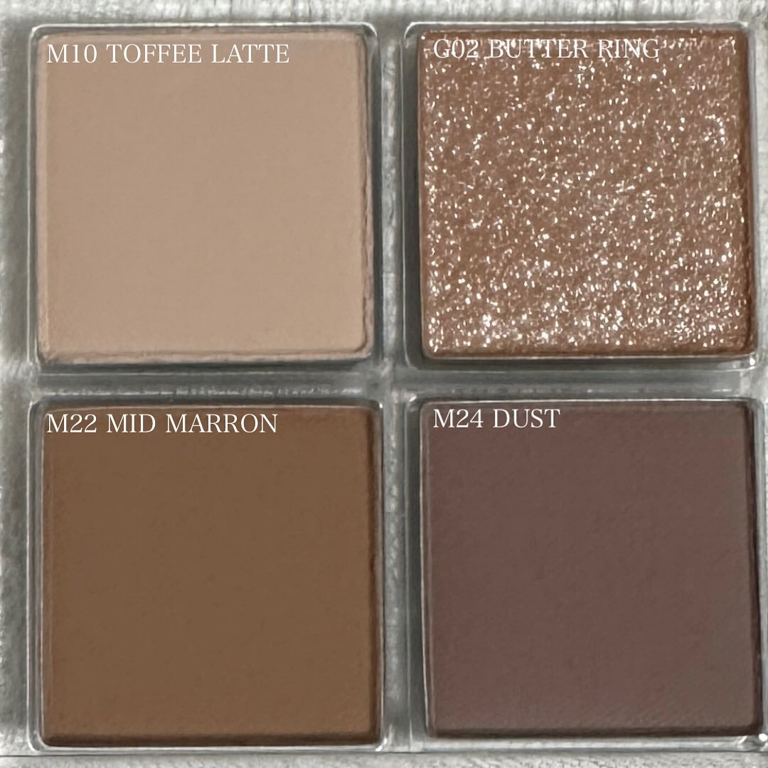 スライドインシングル/rom&nd/単色アイシャドウを使ったクチコミ(2枚目)