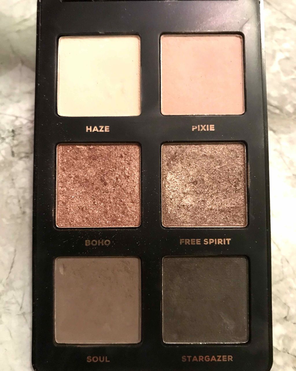 ジェン ヌード アイシャドウ パレット ローズ/bareMinerals/アイシャドウパレットを使ったクチコミ（2枚目）