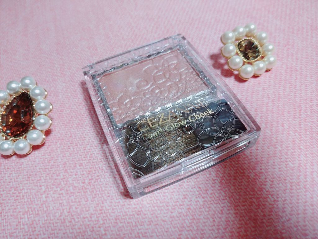 パールグロウチーク/CEZANNE/パウダーチークを使ったクチコミ(1枚目)