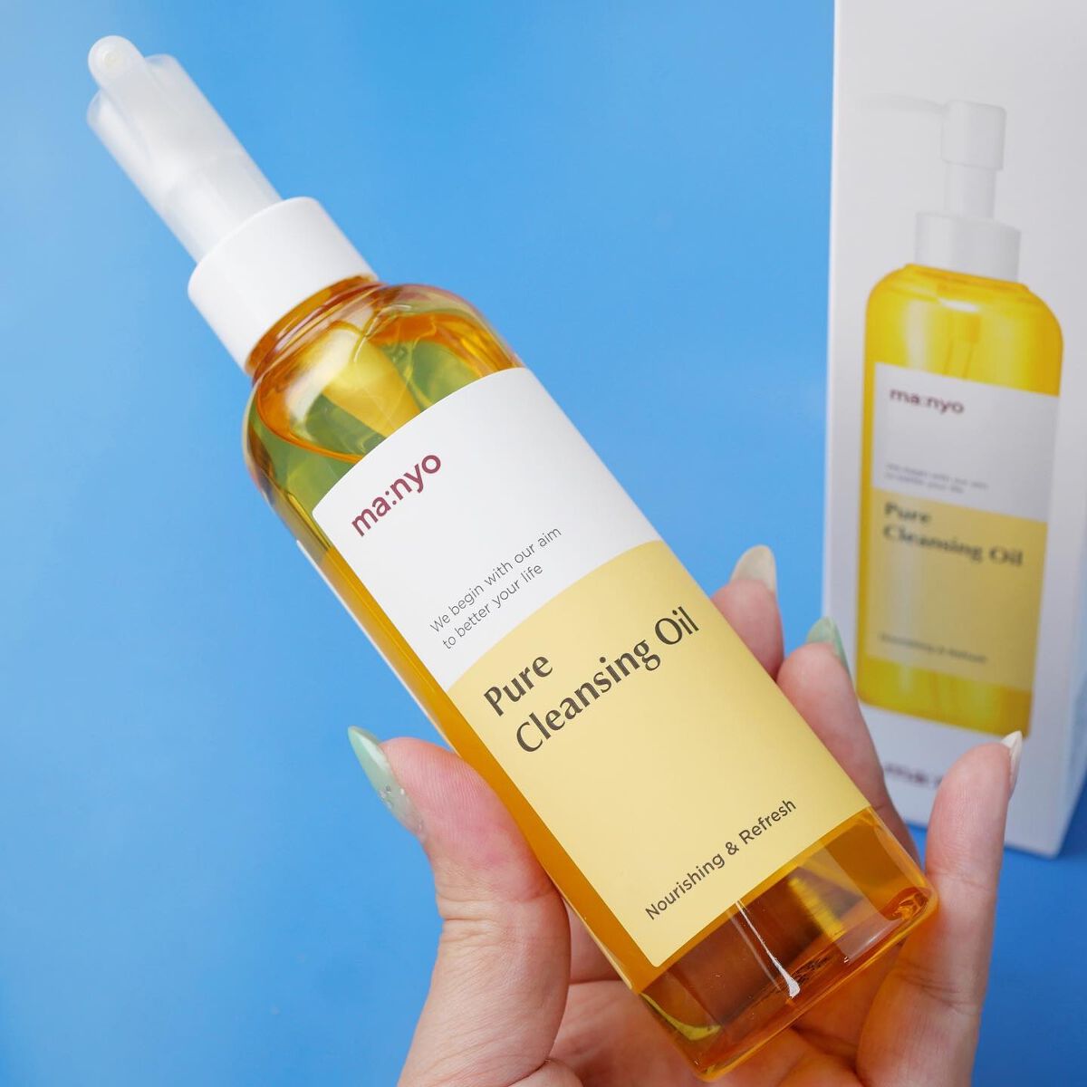 ピュア クレンジング オイル/manyo/オイルクレンジングを使ったクチコミ(7枚目)
