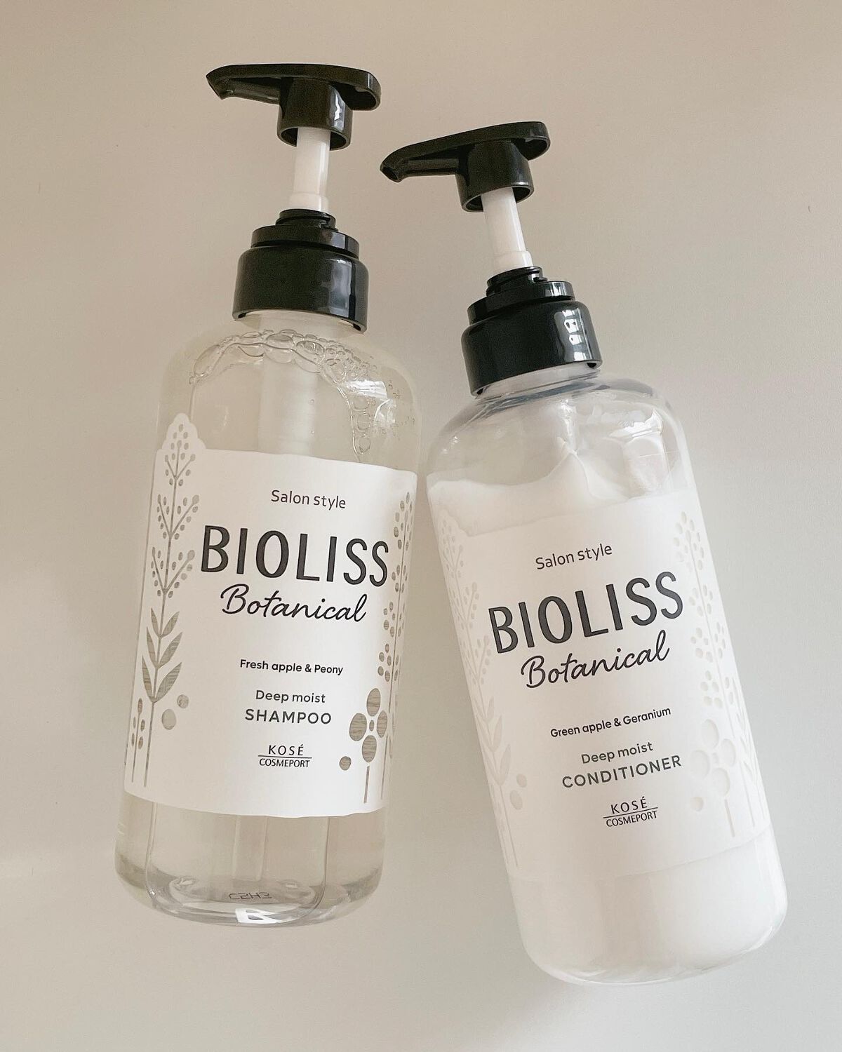 SSビオリス ボタニカル シャンプー／ヘアコンディショナー(ディープモイスト)/SSビオリス/市販シャンプーを使ったクチコミ（2枚目）