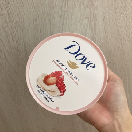 ダヴ ふわとろクリーミースクラブ ザクロ&シアバター/ダヴ/ボディスクラブを使ったクチコミ(2枚目)