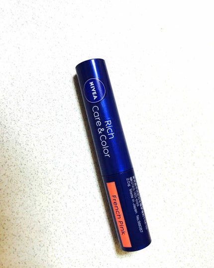 ニベア リッチケア&カラーリップ/ニベア/リップクリームを使ったクチコミ(1枚目)