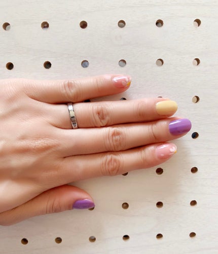 ネイルファンデーション/パラドゥ/マニキュアを使ったクチコミ(5枚目)
