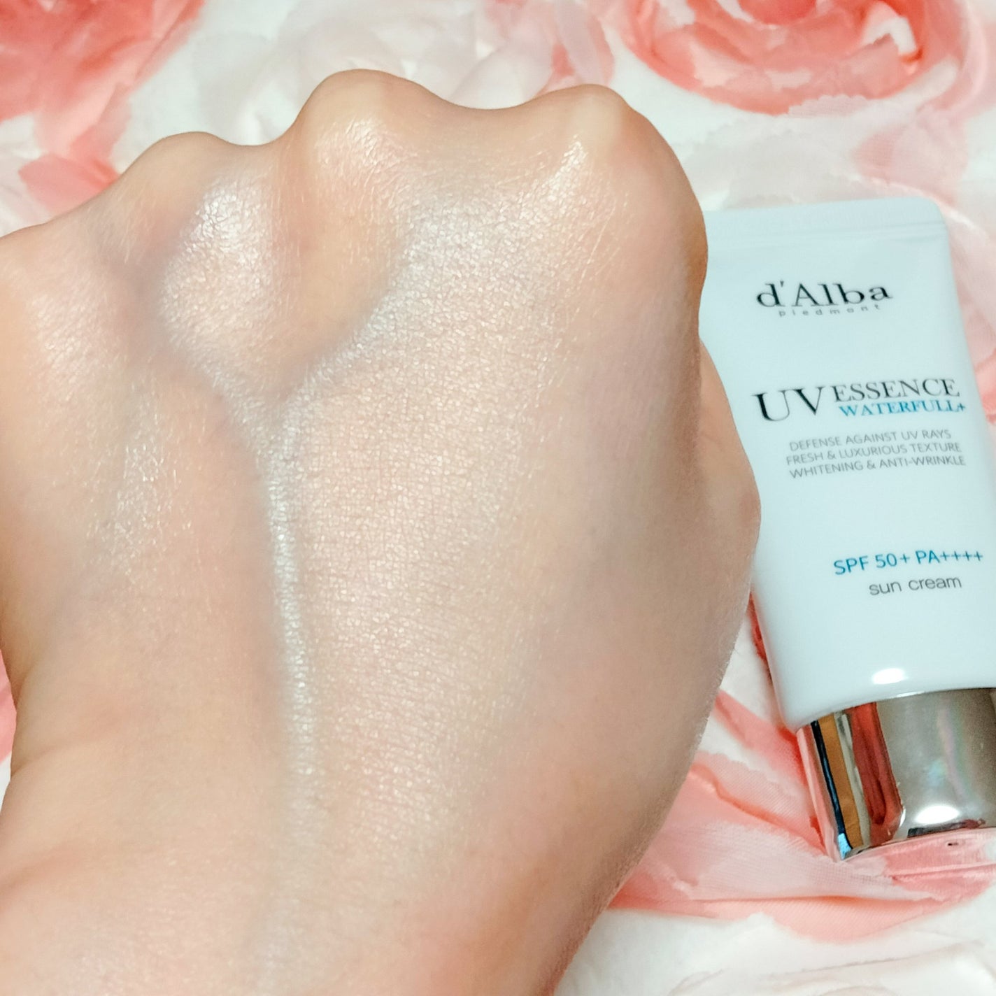 ダルバ ウォータフル エッセンス サンクリーム/ダルバ/日焼け止めクリームを使ったクチコミ(3枚目)