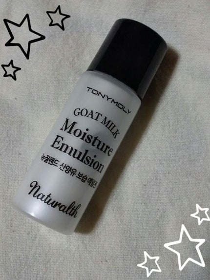 ナチュラルスヤギミルクエマルジョン/TONYMOLY/乳液を使ったクチコミ(1枚目)