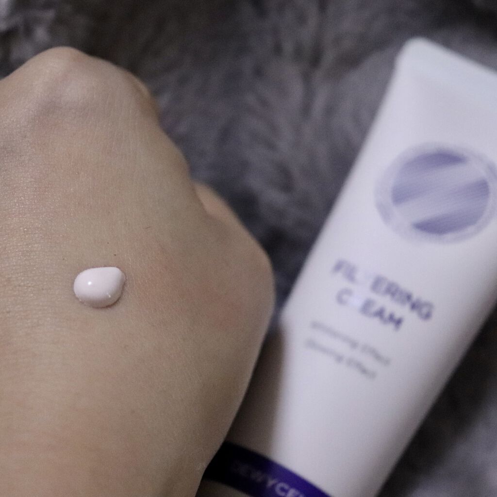 フィルタリングクリーム/DEWYCEL/日焼け止めクリームを使ったクチコミ（3枚目）