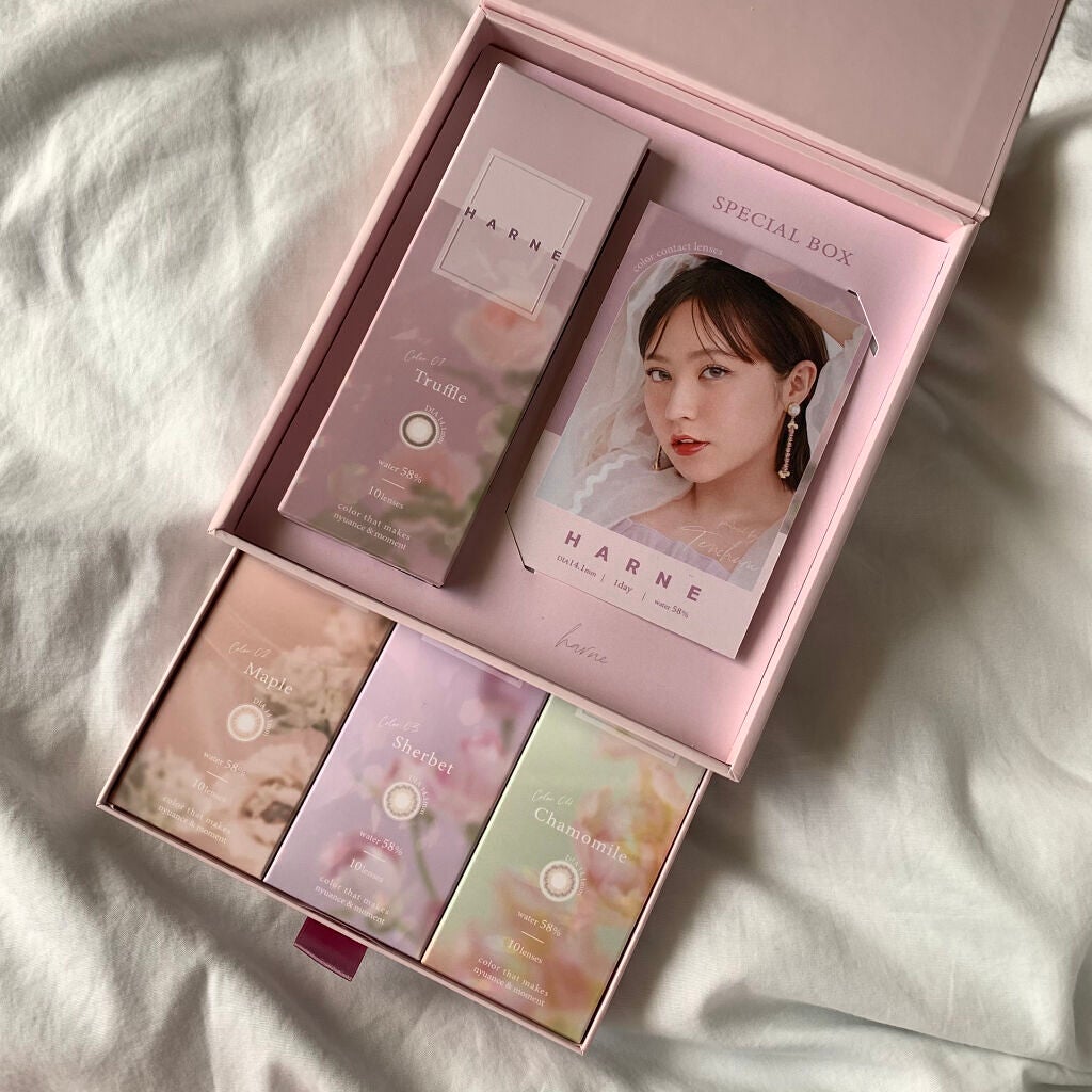 HARNE 1day/HARNE/ワンデー(1DAY)カラコンを使ったクチコミ(2枚目)