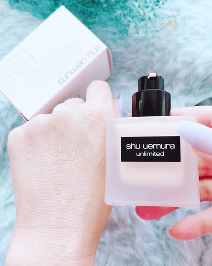 (旧)アンリミテッド ラスティング フルイド/shu uemura/リキッドファンデーションを使ったクチコミ(3枚目)