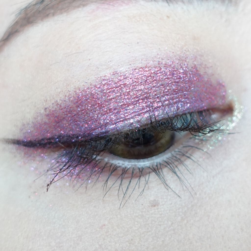 URGLAM SPARKLE EYESHADOW/U R GLAM/単色アイシャドウを使ったクチコミ(6枚目)