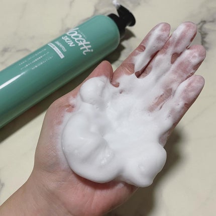 吸着スパークリングシャンプー /MoccHi SKIN/市販シャンプーを使ったクチコミ(6枚目)