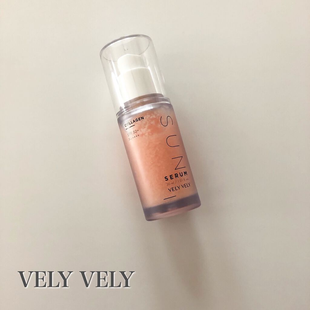 ハリケアコラーゲンサンセラム/VELY VELY/日焼け止めジェルを使ったクチコミ(1枚目)
