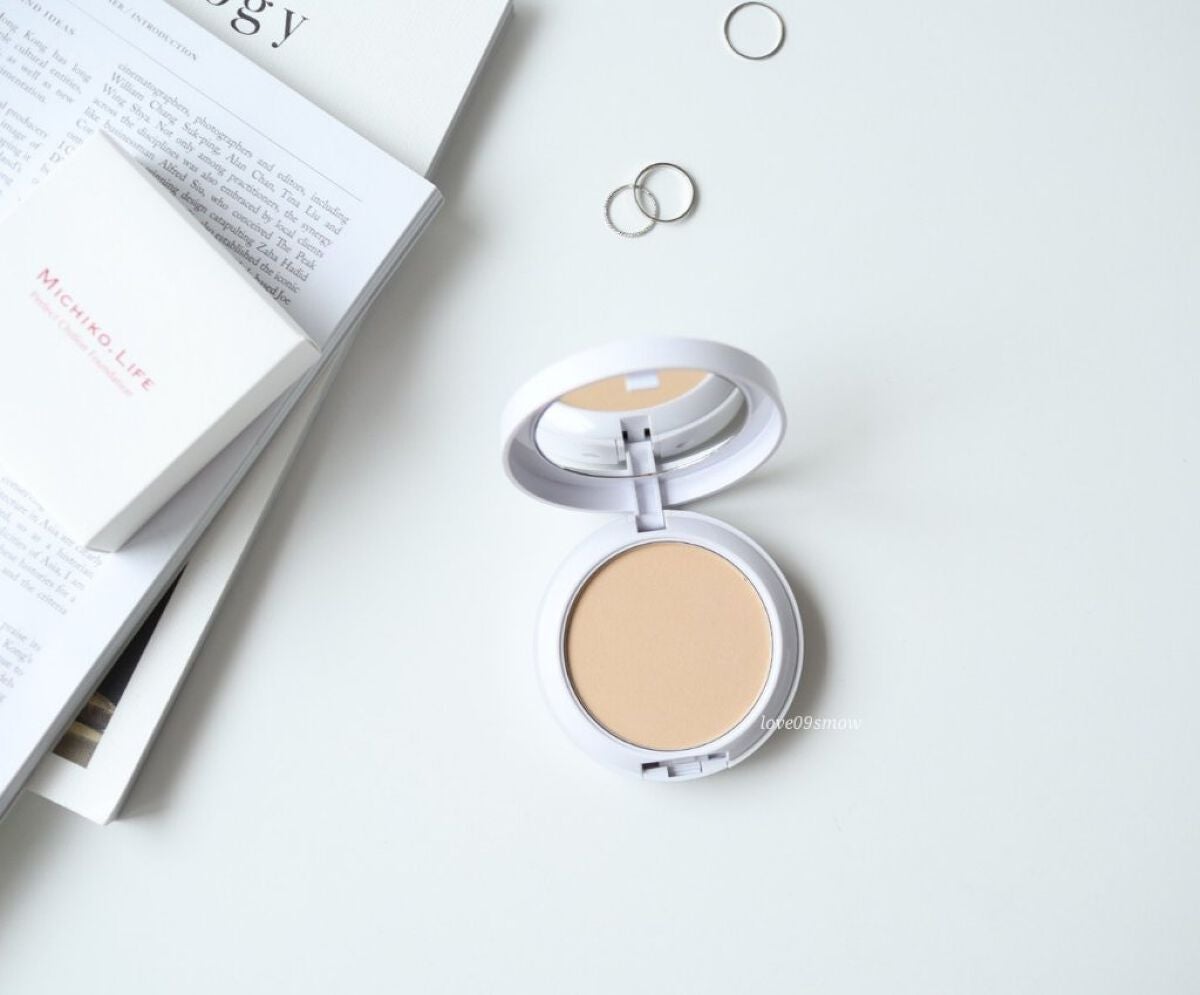 パーフェクトシフォンファンデーション/MICHIKO.LIFE/パウダーファンデーションを使ったクチコミ(3枚目)