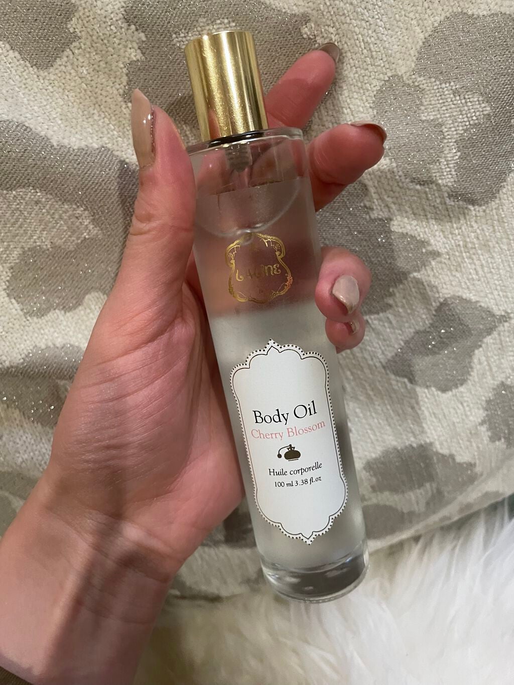 ボディオイル チェリーブロッサム/Laline/ボディオイルを使ったクチコミ(1枚目)